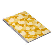 TINTEN VAN GELE WATERVERF LIEFDE HARTEN NOTITIEBOEK (Rechterzijde)