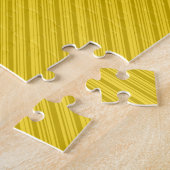 Tinten van gouden strepen legpuzzel (Zijkant)