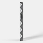 Tinten van grize diamantpatroon Case-Mate iPhone case (Achterkant / Rechts)
