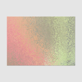 Tinten van groen en Oranje Patroon Tissue Paper Tissuepapier