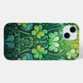 TINTEN VAN GROEN & GOUD IRISH SHAMROCKS Case-Mate iPhone CASE (Achterkant (horizontaal))