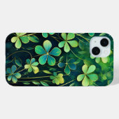 TINTEN VAN GROEN & GOUD IRISH SHAMROCKS Case-Mate iPhone CASE (Achterkant (horizontaal))