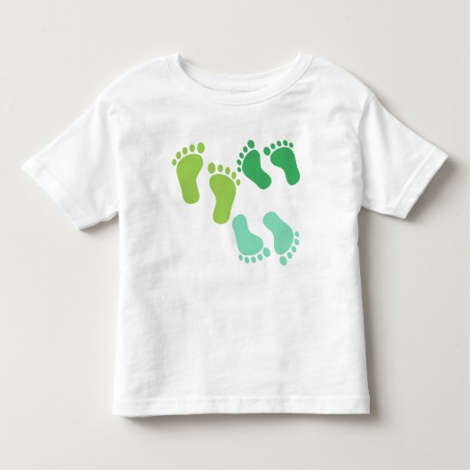 TINTEN VAN GROENE BABY FEET KINDER SHIRTS (Voorkant)