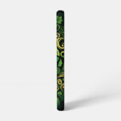 TINTEN VAN GROENE IERSE KELTISCHE SHAMROCKS SAMSUNG GALAXY HOESJE (Linkerkant)