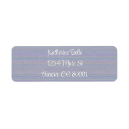 Tinten van lavendel horizontale streep textuurlook etiket
