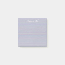 Tinten van lavendel horizontale streep textuurlook post-it® notes