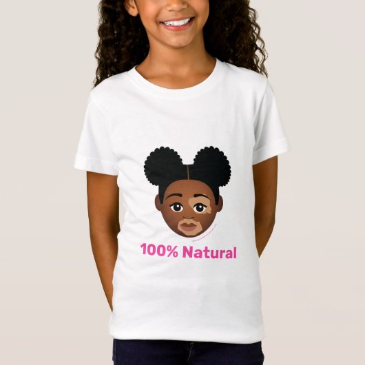Tinten van Melanine 100% Natuurlijk T-shirt (Voorkant)