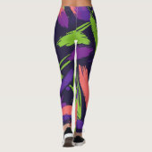 Tinten van neon leggings (Achterkant)