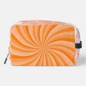 TINTEN VAN ORANJE STARBURST WERVELINGEN TOILETTASJE (Achterkant)