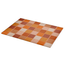 Tinten van oranje vierkanten