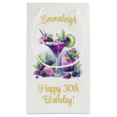 Tinten van Paarse: Een Blue-Violet Birthday Bash Klein Cadeauzakje (Achterkant)