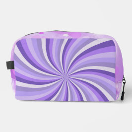 TINTEN VAN PAARSE STARBURST WERVELINGEN TOILETTASJE