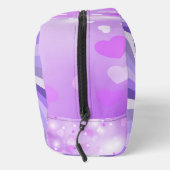 TINTEN VAN PAARSE STARBURST WERVELINGEN TOILETTASJE (Rechts)