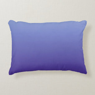Tinten van Periwinkle Paars naar Blauw Accent Kussen