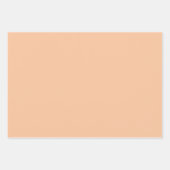 Tinten van Perzikverloop Inpakpapier Vel (Voorkant 3)