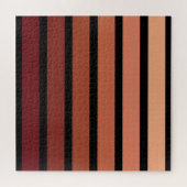 tinten van rode strepen op zwart legpuzzel (Horizontaal)