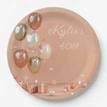 Tinten van Roze Ballonnen 40e