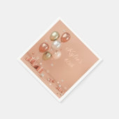 Tinten van Roze Ballonnen 40e Servet (Hoek)