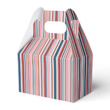 Tinten van roze, blauw en rode strepen
