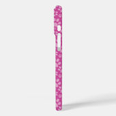 TINTEN VAN ROZE HONDENPOOT PRINTS Case-Mate iPhone CASE (Achterkant / Links)