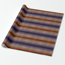 tinten van Sinaasappel en Paarse zoute Waterverf k Cadeaupapier