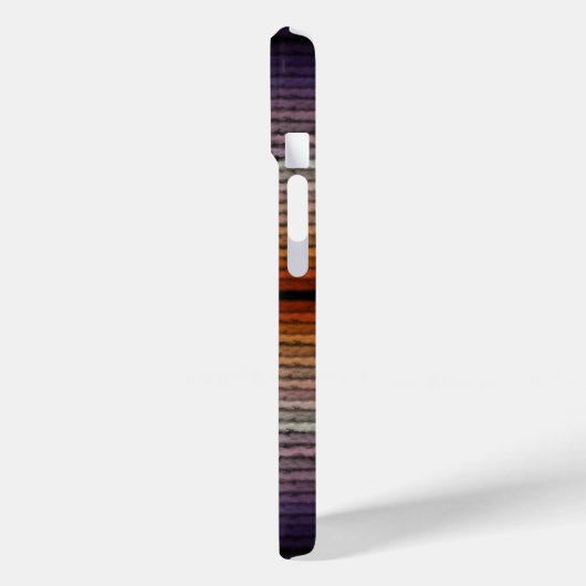 tinten van Sinaasappel en Paarse zoute Waterverf k Case-Mate iPhone Case (Achterkant / Links)