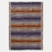 tinten van Sinaasappel en Paarse zoute Waterverf k Deken (Voorkant Verticaal)