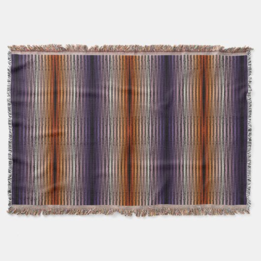 tinten van Sinaasappel en Paarse zoute Waterverf k Deken (Voorkant)