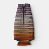 tinten van Sinaasappel en Paarse zoute Waterverf k Flesjeskoeler (Achterkant)