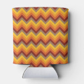 TINTEN VAN SINAASAPPEL & GELE ZIG ZAG STREPEN BLIKJESKOELER (Achterkant)