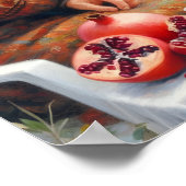 Tinten van vrede | Oud Palestijns koppel Poster (Hoek)