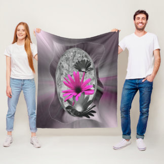 Tinten van wolken fleece deken