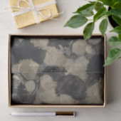 Tinten van zwart en goud tissuepapier (Geschenk)