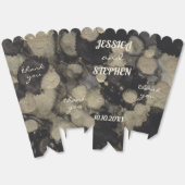 Tinten van Zwart en Zilveren Voering Favoriet Doze Bedankdoosjes (Ongevouwen)