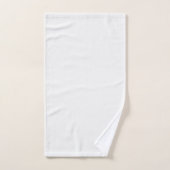 Tinten wit bad handdoek (Handdoek)