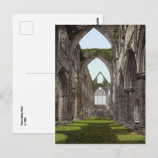 Tintern Abbey, Wales Briefkaart (Voorkant / Achterkant)