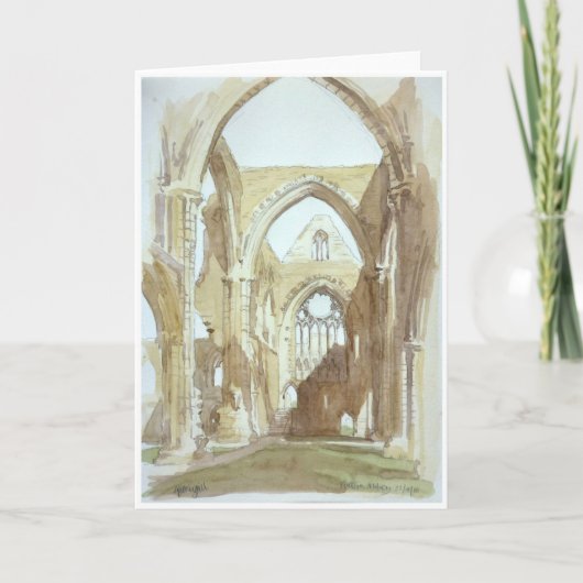 Tintern Abbey - wenskaart Kaart (Voorkant)