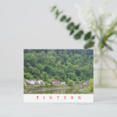 Tintern dorpszicht ansichtkaart briefkaart (Staand voorkant)