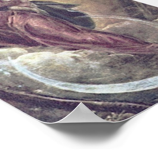 Tintoretto Crescent Moon Madonna Maria Apocalypse Poster (Hoek)