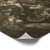 Tintoretto - Kampf des Erzengels Michael mit Satan Poster (Hoek)