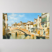 Tintoretto's House, Venetië (1874) Poster (Voorkant)