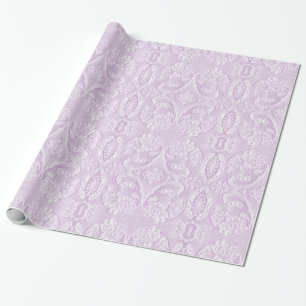 Tints of Lavender  Lace Cadeaupapier