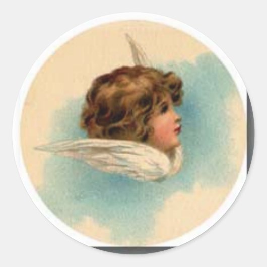 Tiny-Angels-TN-7 Ronde Sticker (Voorkant)
