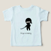Tiny Angry Ninja in training (Design voorkant)