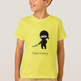 Tiny Angry Ninja in training Tri-Blend Shirt