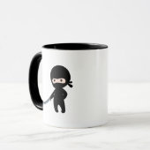 Tiny Angry Ninja Mok (Voorkant links)