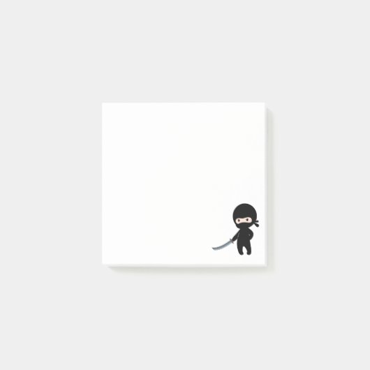 Tiny Angry Ninja Post-it® Notes (Voorkant)