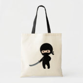 Tiny Angry Ninja Tote Bag (Voorkant)