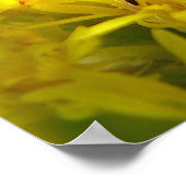 Tiny Ant op Goldenrod Poster (Hoek)