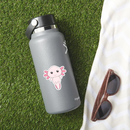 Tiny Axolotl Sticker (HydroFlask Insitu)